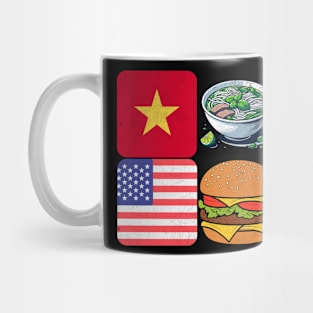 Vietnamese American: Pho and Burger Mug